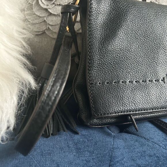 Tory Burch Black Leather Crossbody Bag - Picture 5 of 6